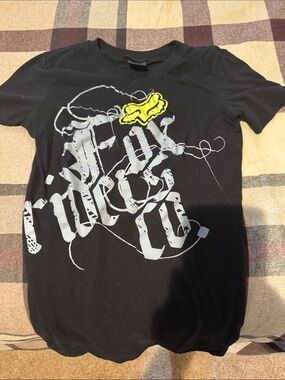 Fox Woman’s Black Fox Racing Graphic Logo T-Shirt